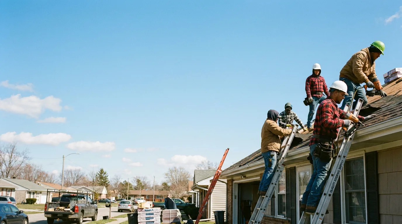 Roofing in Warrenville, IL near me